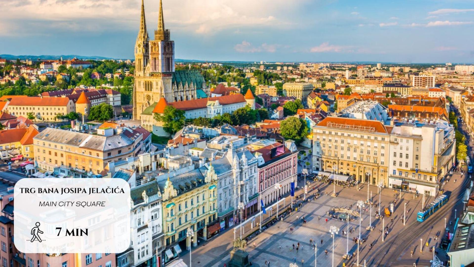 Deluxe City As Apartment - Free Parking Zagreb Exteriör bild